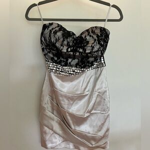 RJ Lady Mini Semi Dress with Jewels